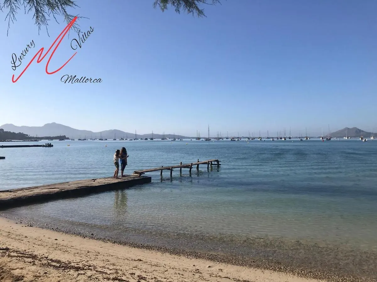 بيت للعطل Puerto Pollensa Villa Nevada Next To The Beach, Private Pool